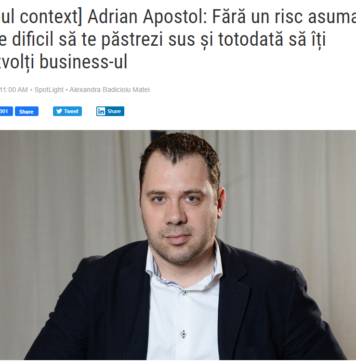 Interviu IQads: Fără un risc asumat este dificil să te păstrezi sus și totodată să îți dezvolți business-ul